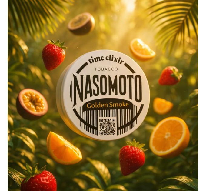 Тютюн Nasomoto Time Elixir (Полуниця, Маракуя, Ананас, Апельсин) 100 грам