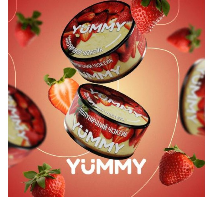 Табак Yummy Клубничный чизкейк 100 грамм