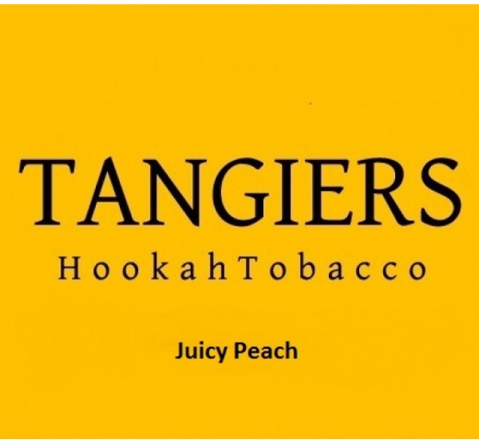 Табак Tangiers Noir Juicy Peach (Спелый Персик) 250 грамм