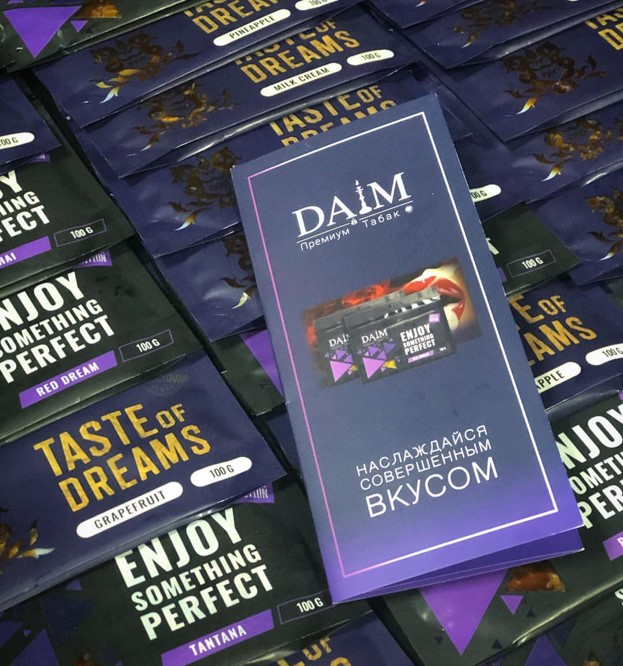 Особливості тютюну для кальяну Daim